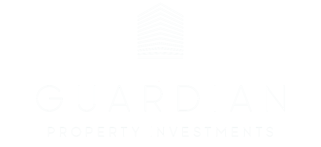 guardian property logo white